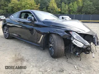 2021 Infiniti Q60 Luxe with VIN JN1EV7KL4MM470492, listed as a Copart auction lot 69246014 with 23,719 mi miles and Salvage title. Bid and sale history available at DreamBid. Image 4.