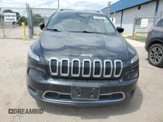 2016 Jeep Cherokee Limited with VIN 1C4PJLDB0GW287372, listed as a Copart auction lot 52795535 with 173,038 mi miles and Salvage title. Bid and sale history available at DreamBid. Image 5.