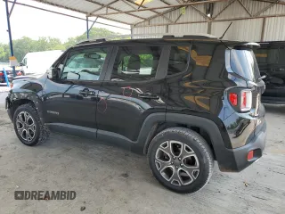 2015 Jeep Renegade Limited with VIN ZACCJBDT7FPB25249, listed as a Copart auction lot 59015645 with 101,602 mi miles and Salvage title. Bid and sale history available at DreamBid. Image 2.
