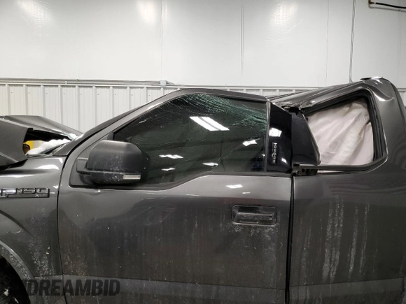 2020 Ford F-150 XL with VIN 1FTEX1EP5LKD63481, listed as a Copart auction lot 41990225 with 54,351 mi miles and Salvage Title. Bid and sale history available at carsss.com. Image 7.