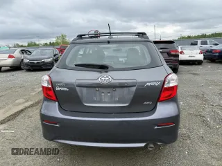 2010 Toyota Matrix S with VIN 2T1LE4EE6AC014387, listed as a Copart auction lot 59377095 with 59,326 mi miles and Salvage title. Bid and sale history available at DreamBid. Image 6.