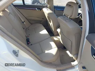 2011 Mercedes-Benz C-Class C 300 Sport with VIN WDDGF8BB7BR168068, listed as a IAAI auction lot 41835011 with 63,892 mi miles. Bid and sale history available at carsss.com. Image 8.