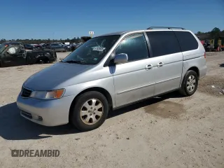 2003 Honda Odyssey EX-L with VIN 5FNRL18903B145567, listed as a Copart auction lot 47925695 with 294,627 mi miles and Salvage Title. Bid and sale history available at DreamBid. Image 1.