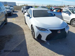 2022 Lexus IS 350 F Sport z VIN JTHGZ1B23N5054037, wystawiony jako IAAI lot #40946804 z przebiegiem 59 636 mil mil oraz . Historia ofert i sprzedaży dostępna na DreamBid. Obrazek 1.