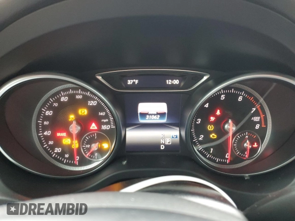 2019 Mercedes-Benz CLA with VIN WDDSJ4GB0KN720706, listed as a Copart auction lot 36622103 with 31,062 mi miles. Bid and sale history available at carsss.com. Image 9.