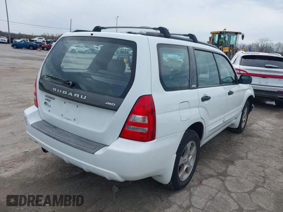 2003 Subaru Forester XS with VIN JF1SG65683H731243, listed as a IAAI auction lot 41951681 with 152,322 mi miles. Bid and sale history available at carsss.com. Image 4.