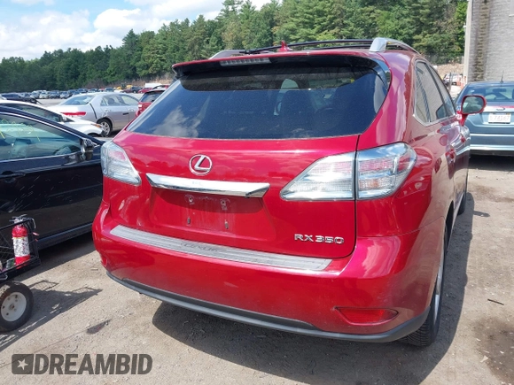 2011 Lexus RX 350 with VIN 2T2BK1BA0BC082783, listed as a IAAI auction lot 42586527 with 177,959 mi miles and . Bid and sale history available at DreamBid. Image 16.