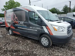 2019 Ford Transit Passenger XL with VIN 1FBAX2CM3KKA62143, listed as a Copart auction lot 60708845 with 112,166 mi miles and Salvage title. Bid and sale history available at DreamBid. Image 4.