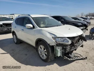 2016 Nissan Rogue SV with VIN KNMAT2MT1GP722090, listed as a Copart auction lot 48298895 with 120,202 mi miles and Salvage Title. Bid and sale history available at carsss.com. Image 4.