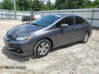 2014 Honda Civic LX z VIN 19XFB2F52EE247618, wystawiony jako Copart lot #58937995 z przebiegiem 102 540 mil mil oraz Czysty tytuł • Clean title. Historia ofert i sprzedaży dostępna na DreamBid. Obrazek 1.