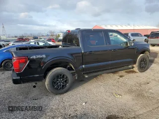 2024 Ford F-150 XLT with VIN 1FTEW3LP8RKD69396, listed as a Copart auction lot 82775784 with 831 mi miles and Salvage Title. Bid and sale history available at carsss.com. Image 3.