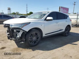 2021 Acura RDX w/A-Spec Package with VIN 5J8TC2H65ML002681, listed as a Copart auction lot 69300394 with 33,194 mi miles and Salvage Title. Bid and sale history available at carsss.com. Image 1.
