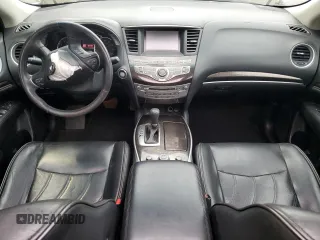 2015 Infiniti QX60 with VIN 5N1AL0MM4FC508712, listed as a Copart auction lot 48713135 with 112,647 mi miles and Salvage Title. Bid and sale history available at DreamBid. Image 8.
