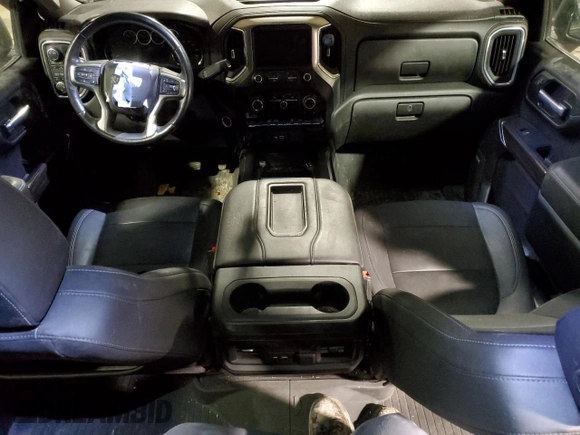 2021 Chevrolet Silverado 1500 LT Trail Boss with VIN 1GCPYFED1MZ256526, listed as a Copart auction lot 47213575 with 50,588 mi miles and Salvage Title. Bid and sale history available at DreamBid. Image 8.