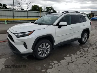 2023 Toyota RAV4 XLE Premium with VIN 2T3C1RFV1PW287095, listed as a Copart auction lot 61377725 with 34,225 mi miles and Salvage title. Bid and sale history available at DreamBid. Image 1.