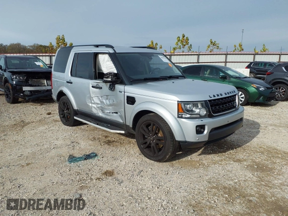 2016 Land Rover LR4 HSE z VIN SALAG2V68GA825659, wystawiony jako IAAI lot #40805256 z przebiegiem 124 342 mil mil oraz . Historia ofert i sprzedaży dostępna na DreamBid. Obrazek 1.