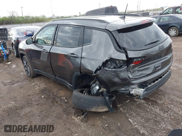 2021 Jeep Compass 80th Anniversary with VIN 3C4NJDEB7MT535498, listed as a IAAI auction lot 41924032 with 44,278 mi miles and . Bid and sale history available at DreamBid. Image 3.