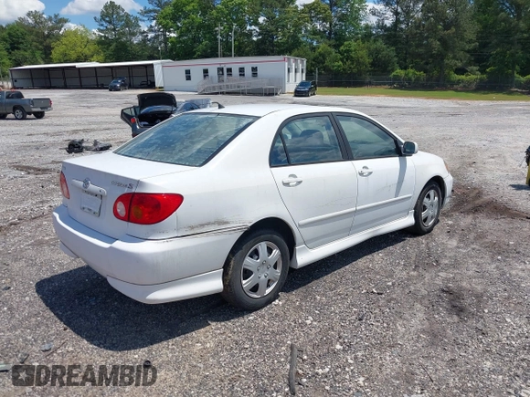 2003 Toyota Corolla CE with VIN 1NXBR32E73Z185570, listed as a IAAI auction lot 42201684 with 299,999 mi miles and . Bid and sale history available at DreamBid. Image 4.