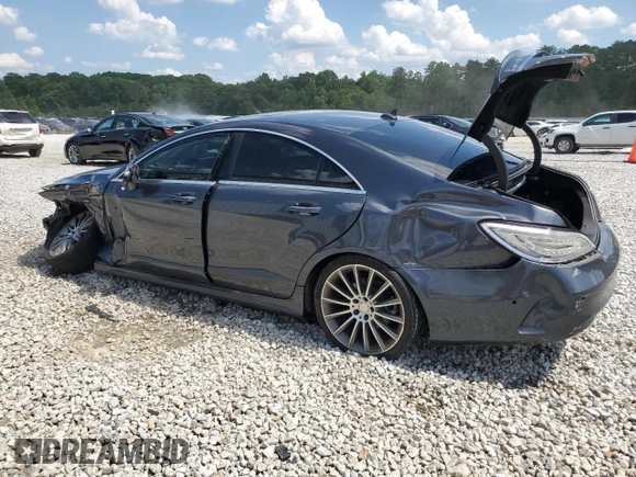 2016 Mercedes-Benz CLS 400 z VIN WDDLJ6FB8GA176410, wystawiony jako Copart lot #60058865 z przebiegiem 80 429 mil mil oraz Szkoda całkowita • Salvage title. Historia ofert i sprzedaży dostępna na DreamBid. Obrazek 2.