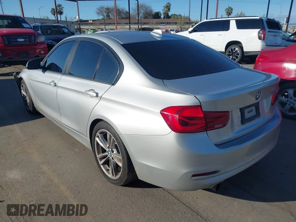 2016 BMW 3 Series 320i with VIN WBA8E1G56GNT99650, listed as a IAAI auction lot 41745738 with 191,326 mi miles and . Bid and sale history available at carsss.com. Image 3.