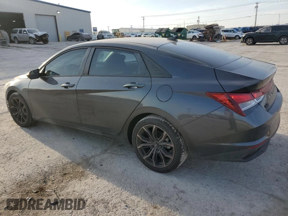 2021 Hyundai Elantra SEL with VIN 5NPLM4AGXMH025713, listed as a Copart auction lot 50679465 with 33,533 mi miles and Salvage Title. Bid and sale history available at carsss.com. Image 2.