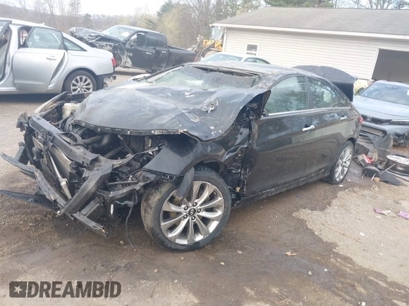 2012 Hyundai Sonata Limited with VIN 5NPEC4AC1CH390305, listed as a IAAI auction lot 42048922 with 87,421 mi miles and . Bid and sale history available at carsss.com. Image 2.