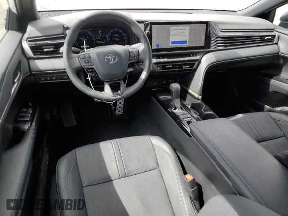 2025 Toyota Camry LE with VIN 4T1DAACK0SU003652, listed as a Copart auction lot 49150245 with 13,456 mi miles and Salvage Title. Bid and sale history available at carsss.com. Image 8.
