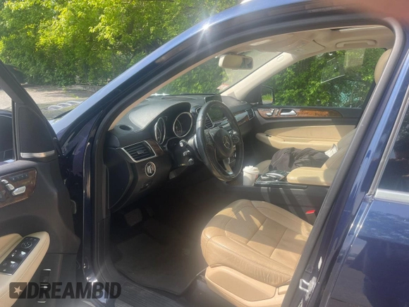 2017 Mercedes-Benz GLS 450 with VIN 4JGDF6EE9HA762462, listed as a Copart auction lot 56055984 with 126,673 mi miles and . Bid and sale history available at DreamBid. Image 5.