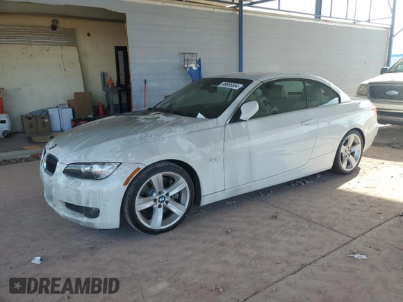 2010 BMW 3 Series 335i with VIN WBAWL7C54AP475030, listed as a Copart auction lot 86895564 with 59,058 mi miles and Salvage Title. Bid and sale history available at carsss.com. Image 1.