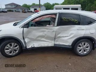 2012 Honda CR-V EX-L with VIN 5J6RM4H77CL077658, listed as a IAAI auction lot 42257045 with Not provided miles and . Bid and sale history available at DreamBid. Image 13.