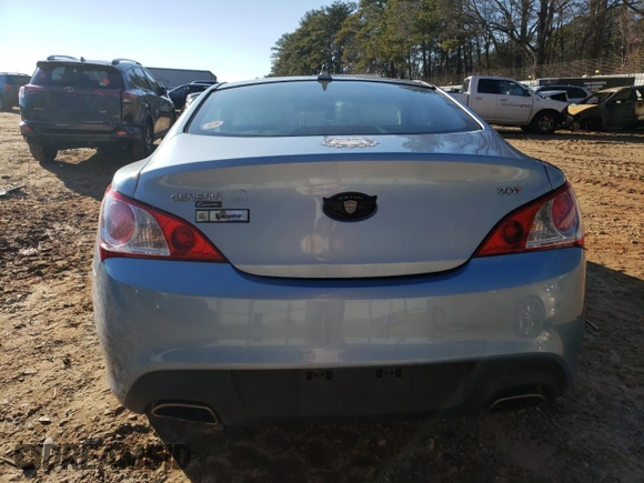 2011 Hyundai Genesis Coupe with VIN KMHHT6KD2BU052167, listed as a Copart auction lot 41340295 with 117,048 mi miles and Salvage title. Bid and sale history available at DreamBid. Image 6.