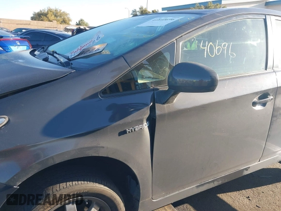 2012 Toyota Prius One with VIN JTDKN3DU1C1542800, listed as a IAAI auction lot 41840696 with 242,021 mi miles and . Bid and sale history available at DreamBid. Image 17.