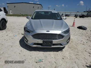 2019 Ford Fusion Titanium with VIN 3FA6P0D93KR184681, listed as a Copart auction lot 49898125 with 64,608 mi miles and Salvage Title. Bid and sale history available at carsss.com. Image 5.