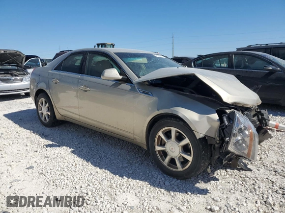2008 Cadillac CTS RWD z VIN 1G6DF577980170288, wystawiony jako Copart lot #49985235 z przebiegiem Nie podano mil oraz Szkoda całkowita • Salvage title. Historia ofert i sprzedaży dostępna na DreamBid. Obrazek 4.