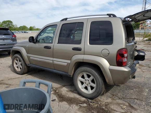 2006 Jeep Liberty Limited with VIN 1J4GL58K06W218884, listed as a Copart auction lot 55830035 with 98,039 mi miles and Salvage title. Bid and sale history available at DreamBid. Image 2.