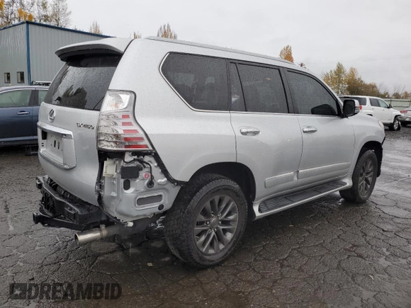 2018 Lexus GX with VIN JTJJM7FXXJ5183477, listed as a Copart auction lot 80084794 with 51,752 mi miles and Salvage Title. Bid and sale history available at carsss.com. Image 3.
