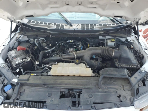 2023 Ford F-150 XL with VIN 1FTEX1CP3PKD50009, listed as a Copart auction lot 59509115 with 90,138 mi miles and Salvage title. Bid and sale history available at DreamBid. Image 11.