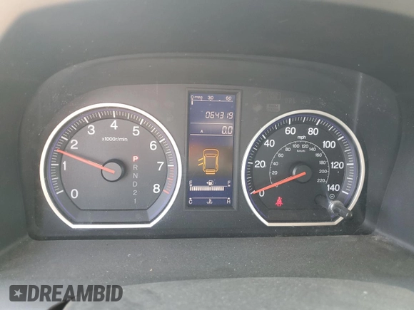 2010 Honda CR-V LX with VIN 5J6RE4H33AL092276, listed as a Copart auction lot 56482785 with 64,319 mi miles and Salvage title. Bid and sale history available at DreamBid. Image 9.