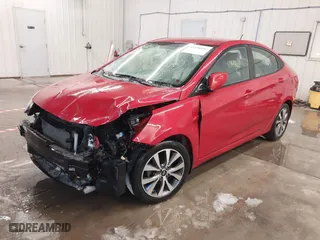 2017 Hyundai Accent SE with VIN KMHCT4AE2HU247719, listed as a IAAI auction lot 41590504 with 118,410 mi miles. Bid and sale history available at carsss.com. Image 18.
