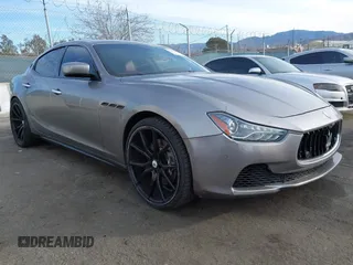 2015 Maserati Ghibli S Q4 z VIN ZAM57RTA8F1144095, wystawiony jako IAAI lot #41392848 z przebiegiem 52 237 mil mil oraz . Historia ofert i sprzedaży dostępna na DreamBid. Obrazek 1.