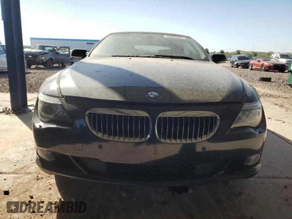 2008 BMW 6 Series 650i with VIN WBAEB53568CX61840, listed as a Copart auction lot 78437654 with 117,548 mi miles and Clean Title. Bid and sale history available at carsss.com. Image 5.