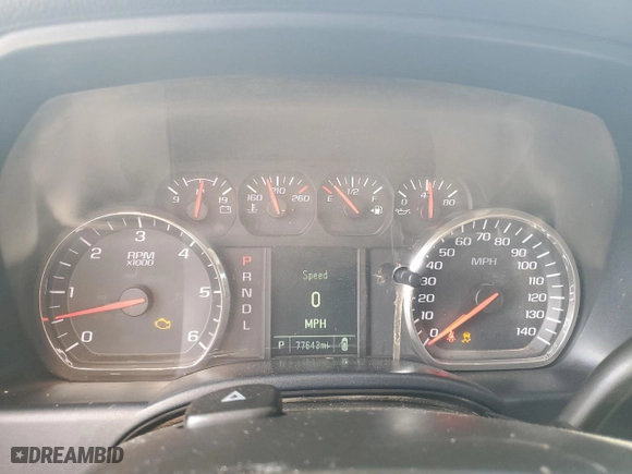 2018 Chevrolet Silverado 1500 Work Truck with VIN 1GCVKNECXJZ204527, listed as a Copart auction lot 50646265 with 77,643 mi miles and Clean Title. Bid and sale history available at carsss.com. Image 9.