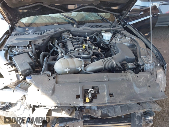 2021 Ford Mustang EcoBoost with VIN 1FA6P8TH2M5104154, listed as a IAAI auction lot 41869810 with 15,561 mi miles and . Bid and sale history available at DreamBid. Image 10.