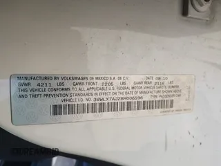 2011 Volkswagen Jetta SEL z VIN 3VWLX7AJ2BM006596, wystawiony jako IAAI lot #42088813 z przebiegiem 192 884 mil mil oraz . Historia ofert i sprzedaży dostępna na DreamBid. Obrazek 9.