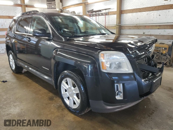 2013 GMC Terrain SLT with VIN 2GKFLUE33D6401927, listed as a Copart auction lot 48014245 with 235,486 mi miles and Salvage Title. Bid and sale history available at carsss.com. Image 4.