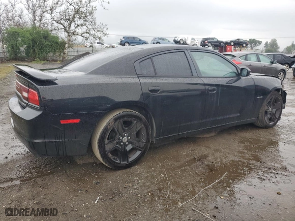 2011 Dodge Charger Road/Track with VIN 2B3CL5CT9BH616948, listed as a Copart auction lot 48018065 with 129,962 mi miles and Salvage Title. Bid and sale history available at carsss.com. Image 3.