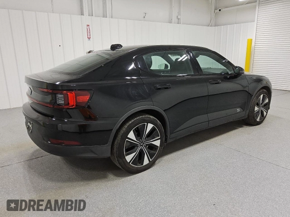 2023 Polestar 2 with VIN YSMEG3KA0PL142712, listed as a Copart auction lot 54700335 with 117,777 mi miles and Clean Title. Bid and sale history available at DreamBid. Image 3.