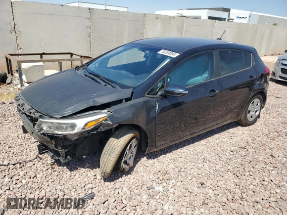 2018 Kia Forte LX with VIN KNAFK5A81J5773924, listed as a Copart auction lot 70299094 with 114,137 mi miles and Salvage Title. Bid and sale history available at carsss.com. Image 1.