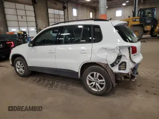 2016 Volkswagen Tiguan SE with VIN WVGBV7AX4GW607732, listed as a Copart auction lot 49350585 with 135,051 mi miles and Salvage Title. Bid and sale history available at DreamBid. Image 2.