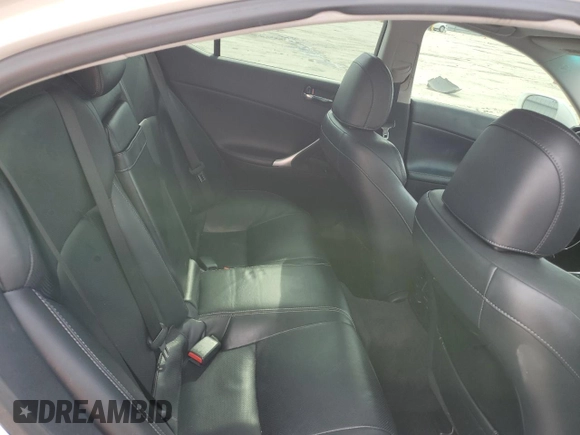 2012 Lexus IS 250 with VIN JTHBF5C25C5183791, listed as a Copart auction lot 54915085 with 170,381 mi miles and Salvage Title. Bid and sale history available at DreamBid. Image 10.